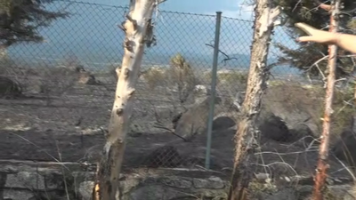 Incendio en El Berrueco