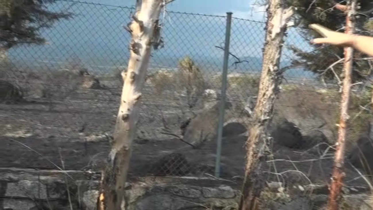 Incendio en El Berrueco