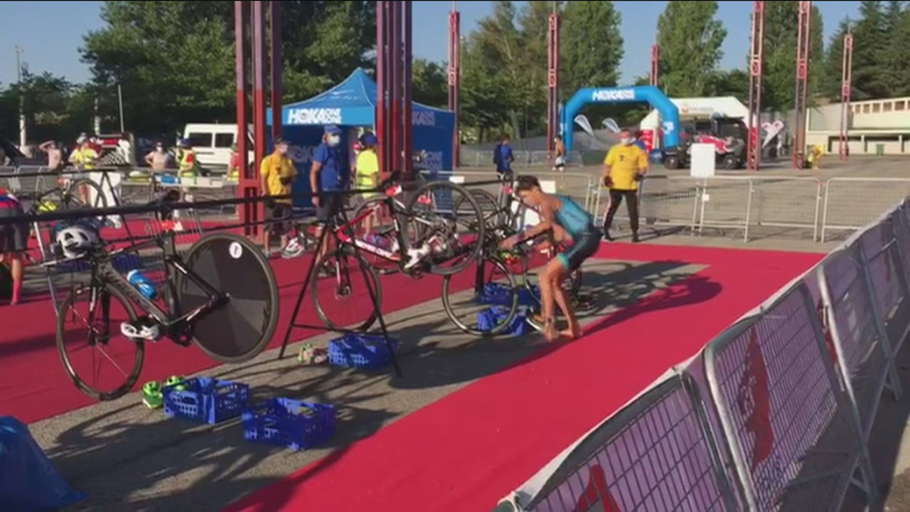 Tres Cantos celebra su tradicional triatlón tras  la  pandemia