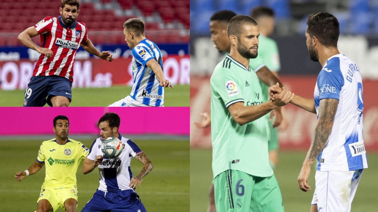 Atlético Madrid-Real Sociedad, Leganés-Real Madrid y Levante-Getafe