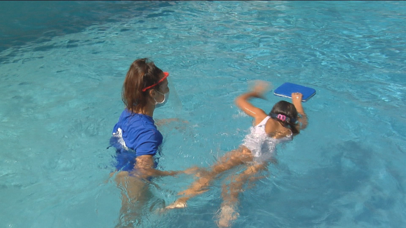 Se dispara la demanda de clases de natación a domicilio en Madrid