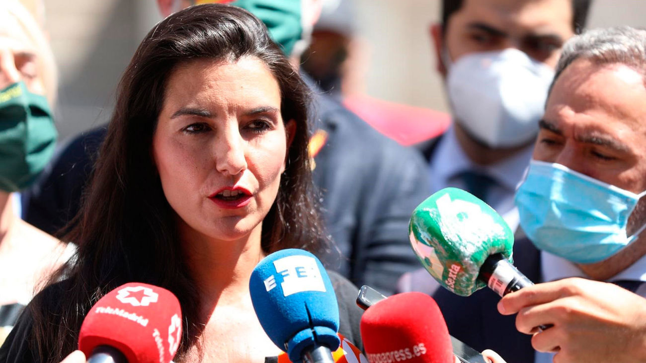 La portavoz de Vox en la Asamblea de Madrid, Rocío Monasterio