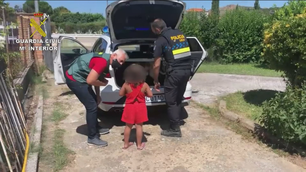 Detenido por abandonar a una niña de 7 años en la carretera