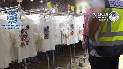 Detenidas siete personas e intervenidos 50.000 artículos falsos en Cobo Calleja de Fuenlabrada