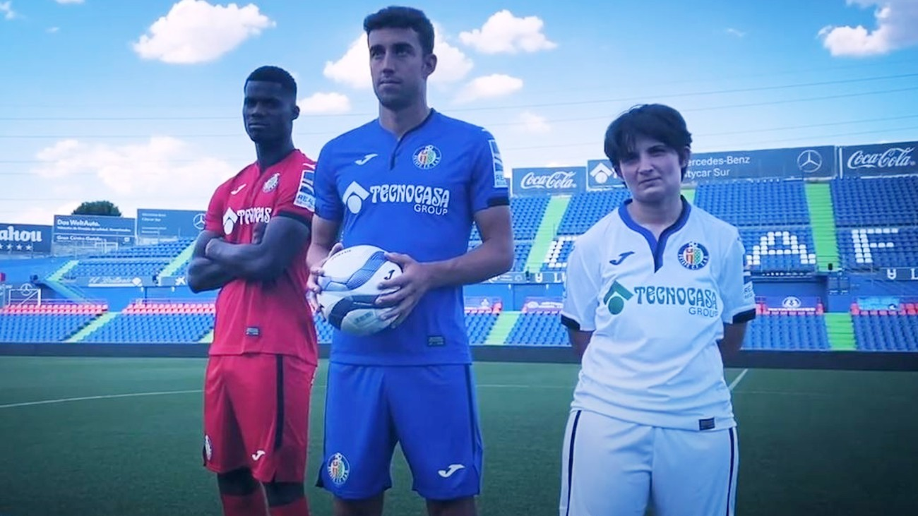 El Getafe recuerda a las víctimas del coronavirus en sus equipaciones