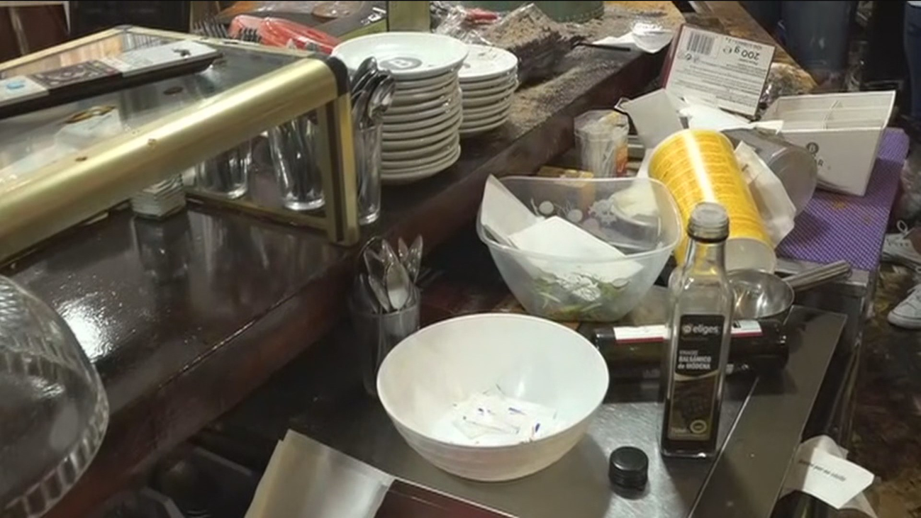 Roban y vandalizan un bar en el Barrio de la Concepción