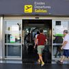 Viajeros en Barajas