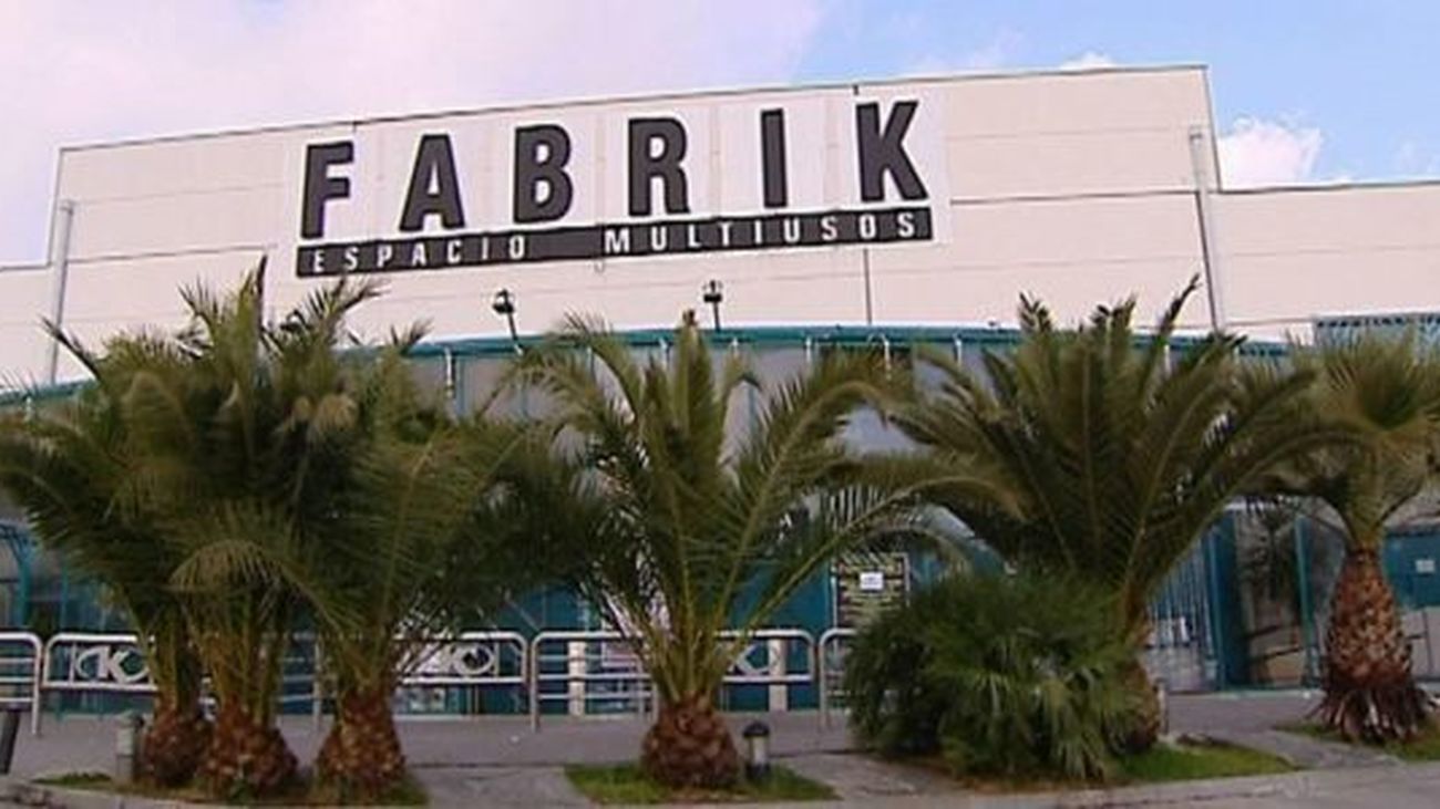 Exterior de la discoteca Fabrik