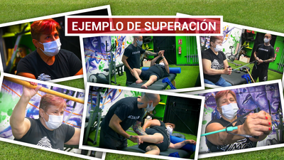 El deporte, la mejor medicina de Juani contra la poliomilitis