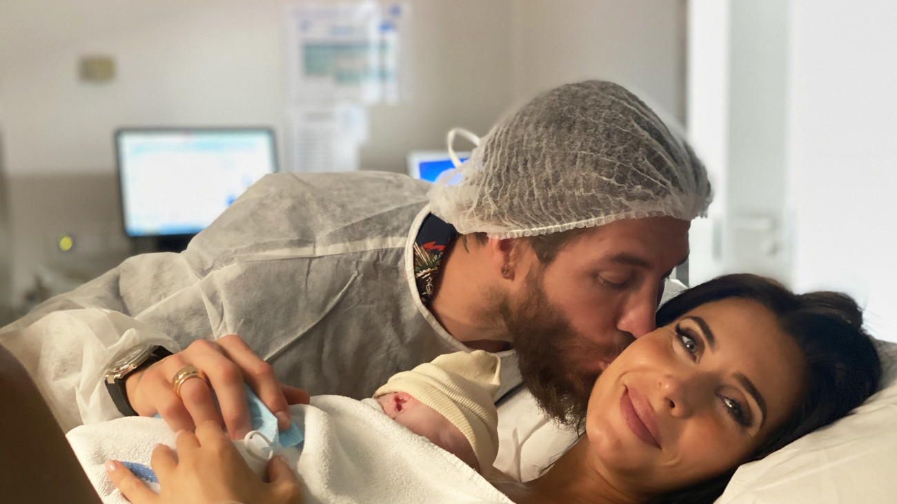 Pilar Rubio y Sergio Ramos presentan a su cuarto hijo con una tierna imagen