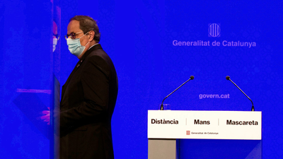 Torra alerta que la situación en Cataluña es crítica: estamos en "la antesala de marzo"