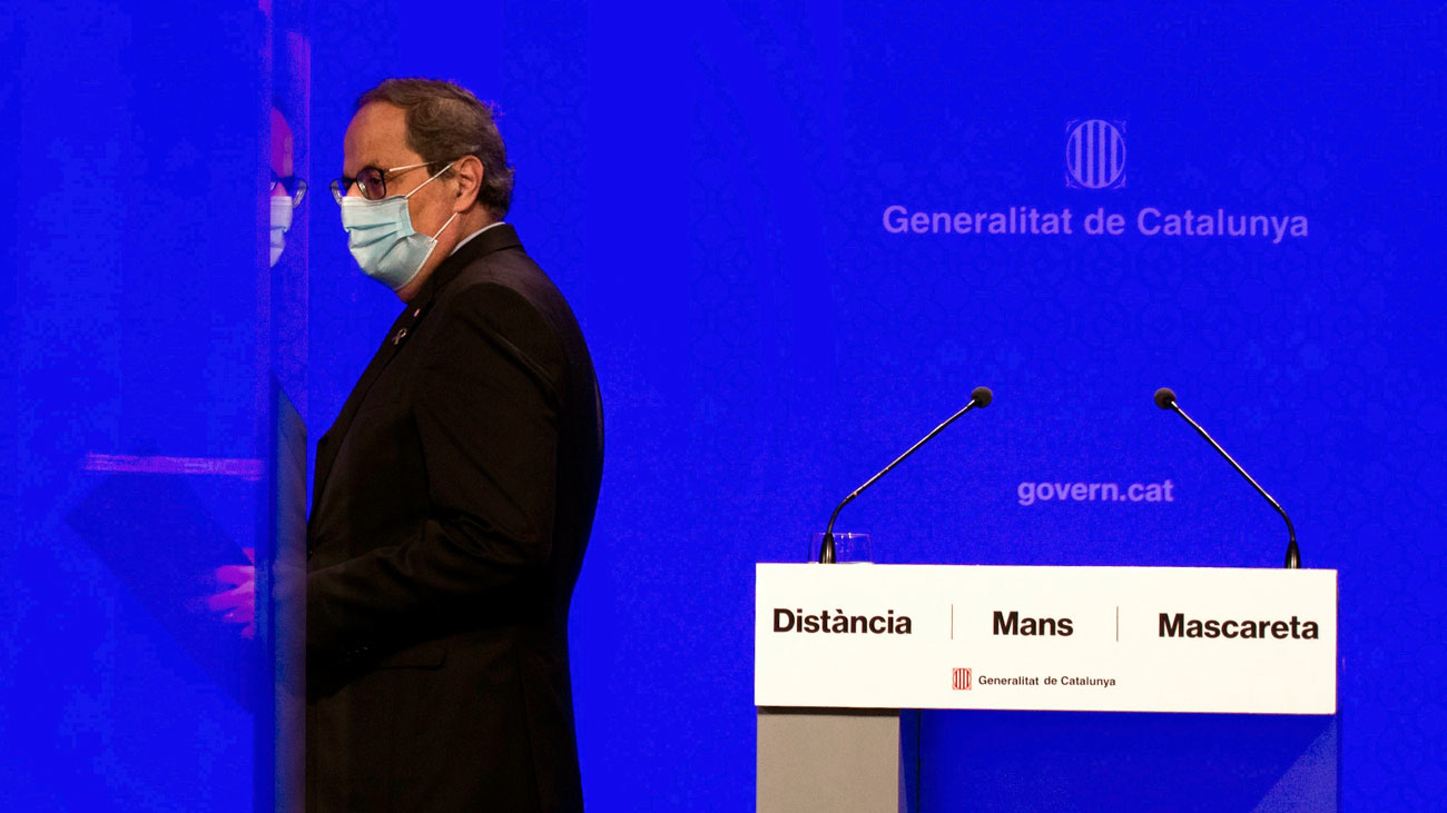 Torra alerta que la situación en Cataluña es crítica: estamos en "la antesala de marzo"