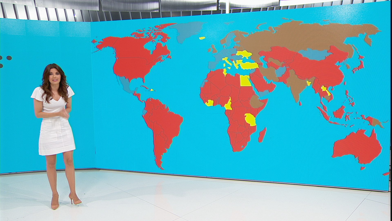 160 países imponen restricciones a los viajeros procedentes de España