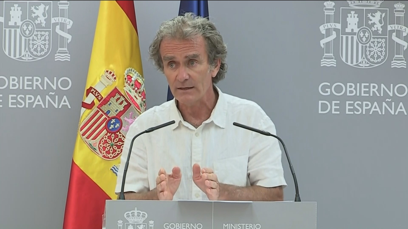 Sanidad notifica 855 nuevos casos de Covid y Simón desmiente que estemos ante una segunda oleada