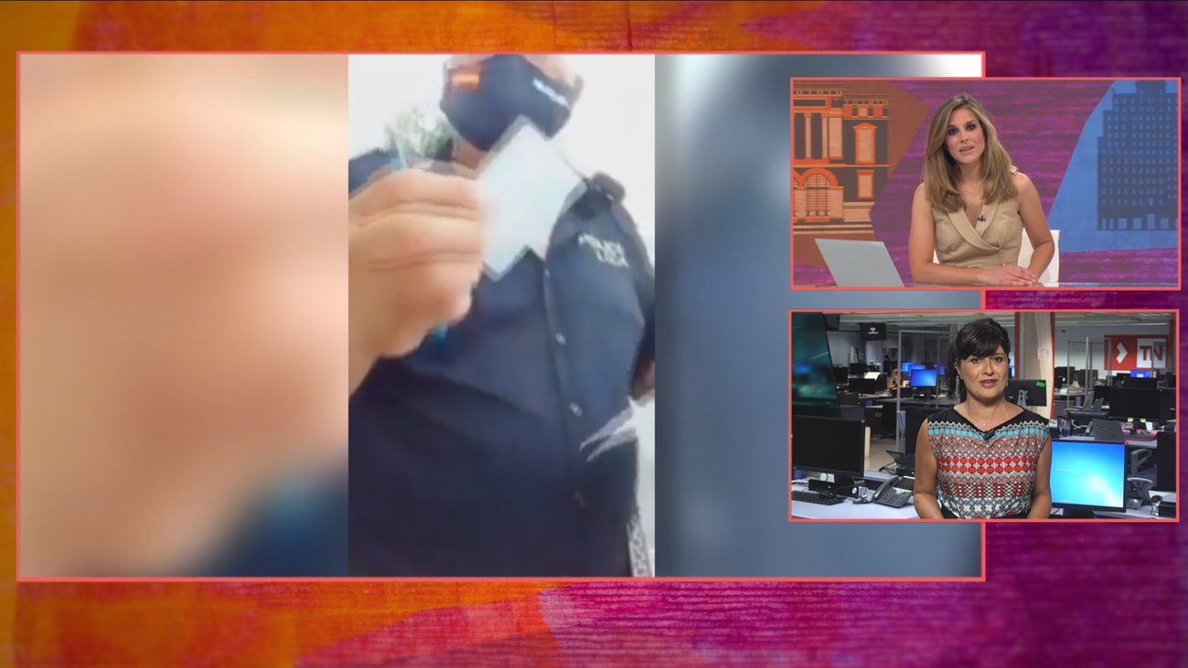 “¡Habeas corpus ya!”: el vídeo viral de un policía que multa a una mujer por no llevar mascarilla