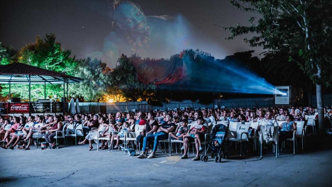 Cine de verano en el Parque de la Bombilla