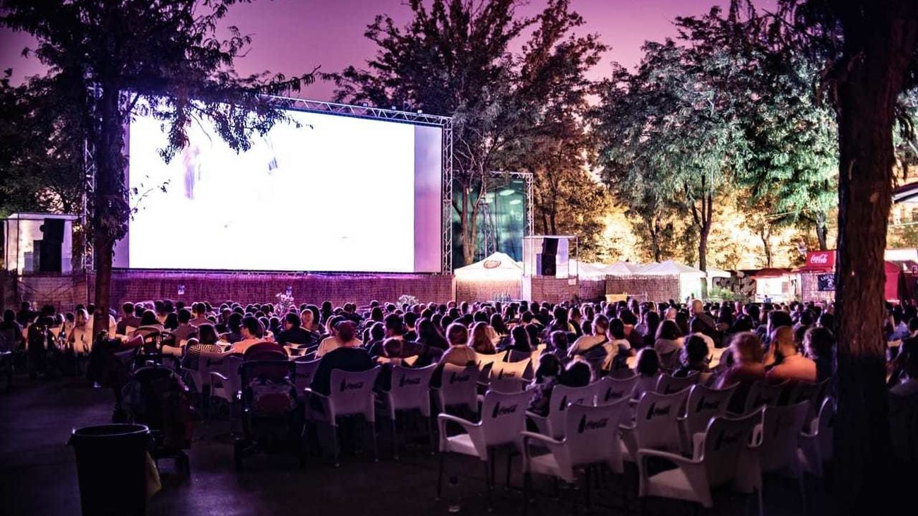 Cine de verano en el Parque de la Bombilla