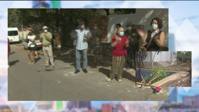 Vecinos de Eurovillas de Nuevo Baztán, enfrentados a unos 'okupas'