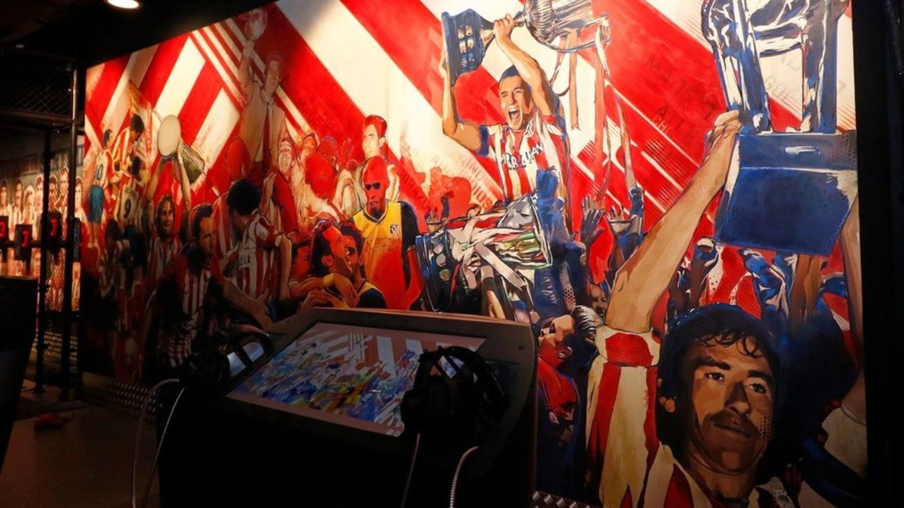 Nace 'Territorio  Atleti', el nuevo museo rojiblanco en el Wanda Metropolitano