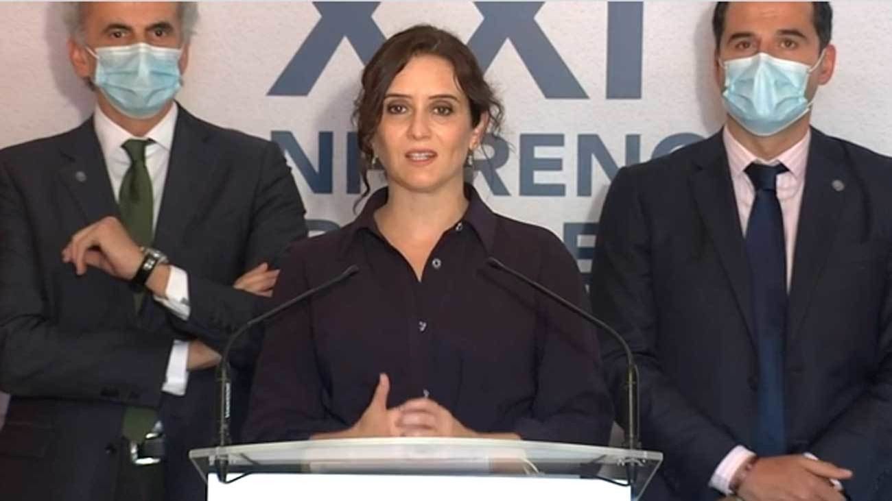 "Todas la comunidades deben ser iguales", reivindica Díaz Ayuso