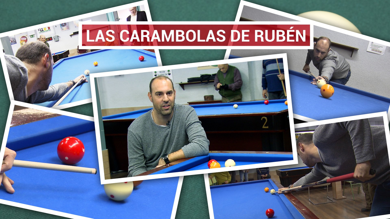 El mostoleño Rubén Legazpi, un as del billar