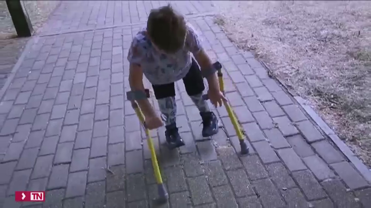 Tony, un héroe de 5 años que ya conoce el mundo entero