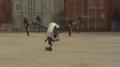 Drones voladores ayudarán a los bomberos de Madrid a  detectar y sofocar incendios