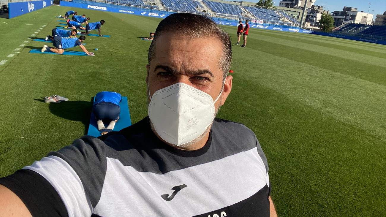 El Fuenlabrada vuelve a los entrenamientos tras los casos de covid-19