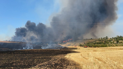 Detenido por negligencia un hombre acusado de provocar el gran incendio de Valdepiélagos