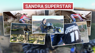 Sandra Gómez, la reina del enduro
