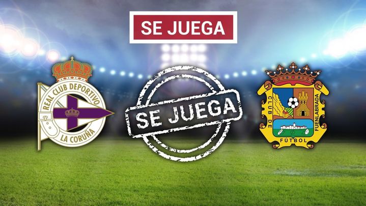 El Deportivo-Fuenlabrada se jugará el 5 de agosto a las 20.00 horas