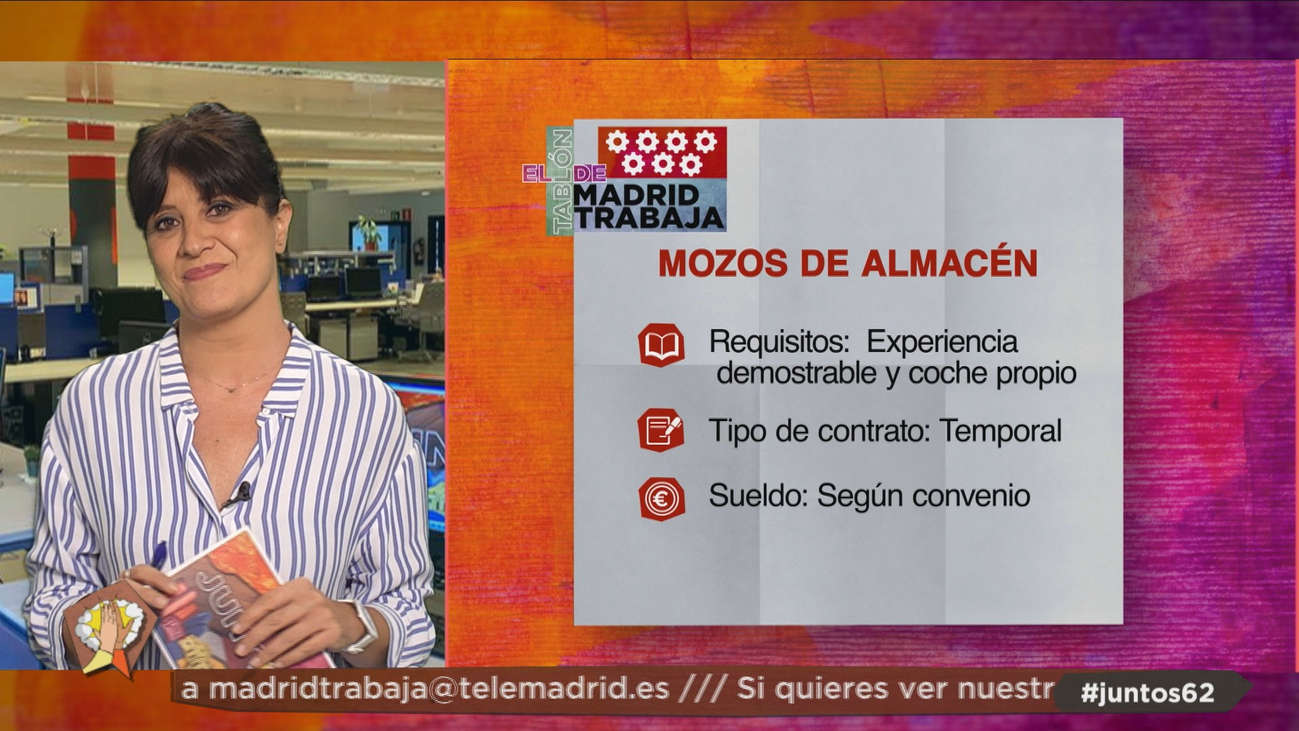 Se necesitan 20 mozos de almacén