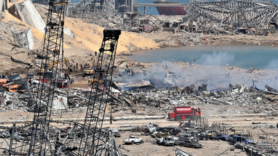 El primer ministro libanés, tras la explosión en Beirut: "El país está en crisis nacional"