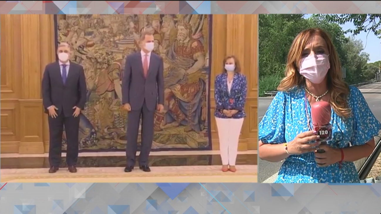 Felipe VI retoma su agenda tras el anuncio de su padre de abandonar España