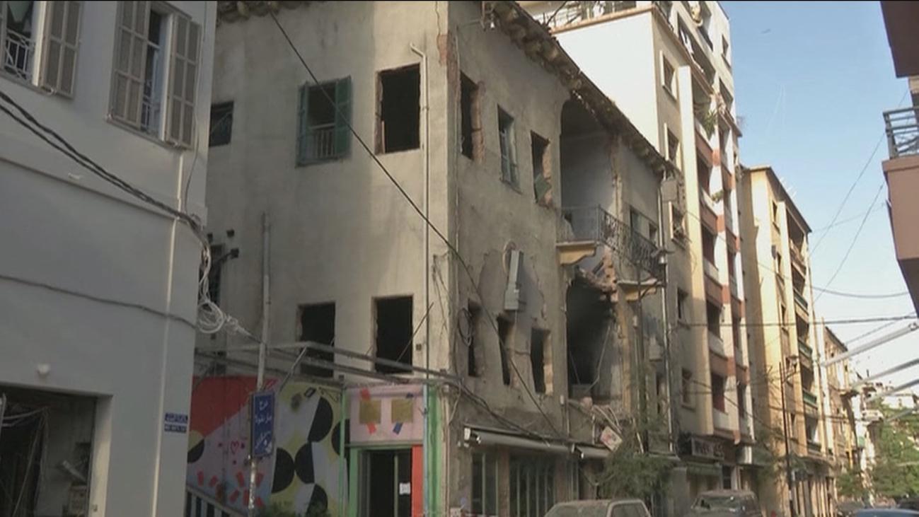 Continúa la búsqueda de supervivientes en el Líbano tras la explosión del Puerto de Beirut
