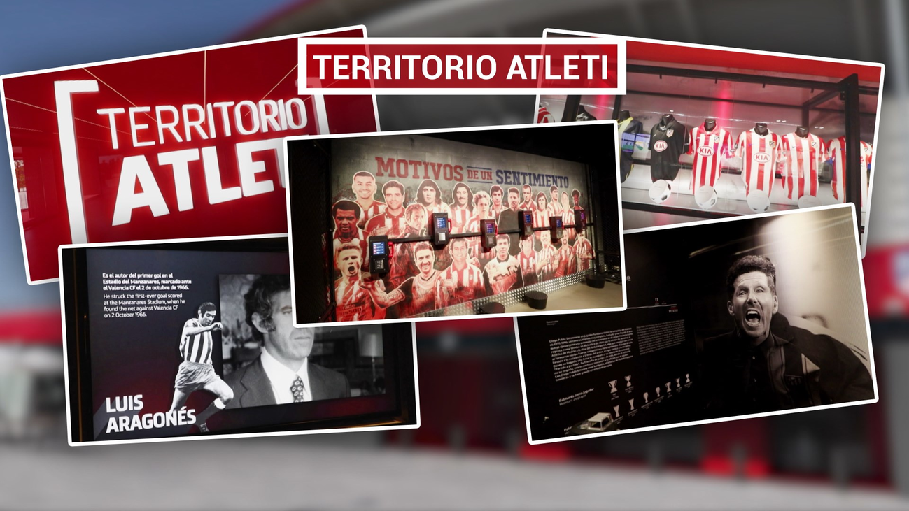 'Territorio Atleti', pasión y sentimiento en el nuevo museo del rojiblanco en el Wanda