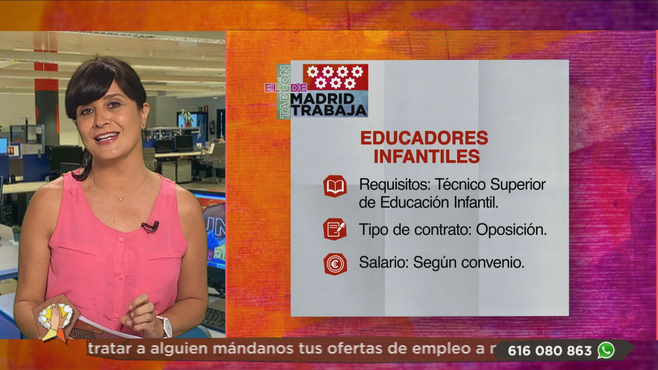 Se necesitan educadores infantiles