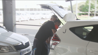 La Covid-19 deja sin clientes a los taxistas madrileños
