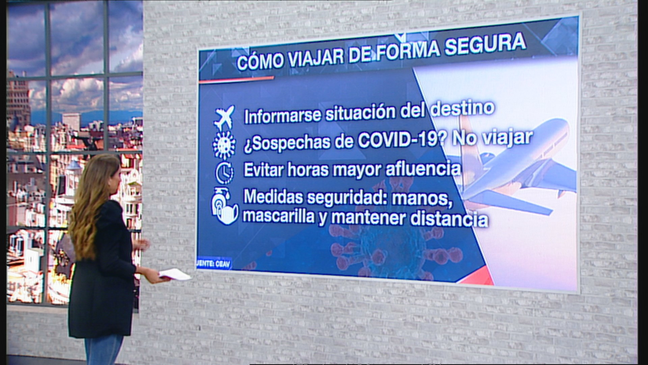 Estas son las recomendaciones que lanza el  sector turístico para viajar de forma segura