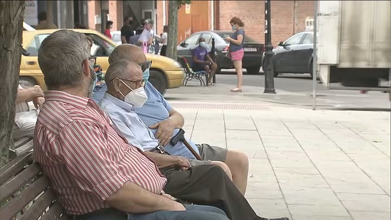 Pico de contagios de coronavirus en Fuente el Saz