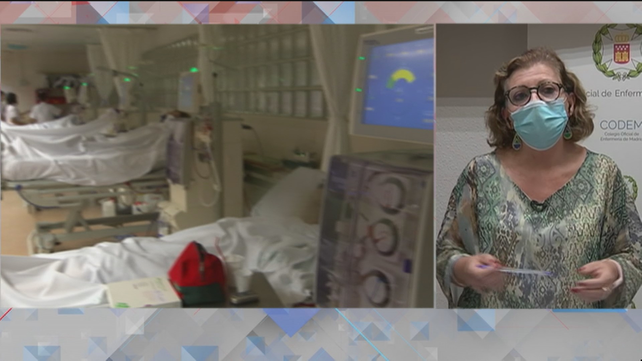El Colegio de Enfermería afirma que, actualmente, "no hay presión hospitalaria" en Madrid