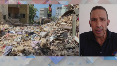 Bomberos españoles muestran en Telemadrid imágenes de la catástrofe de Beirut