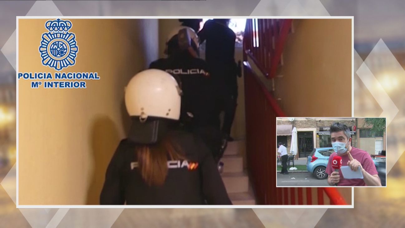 Dos detenidos por robar en prostíbulos clandestinos situados en varios pisos de Madrid