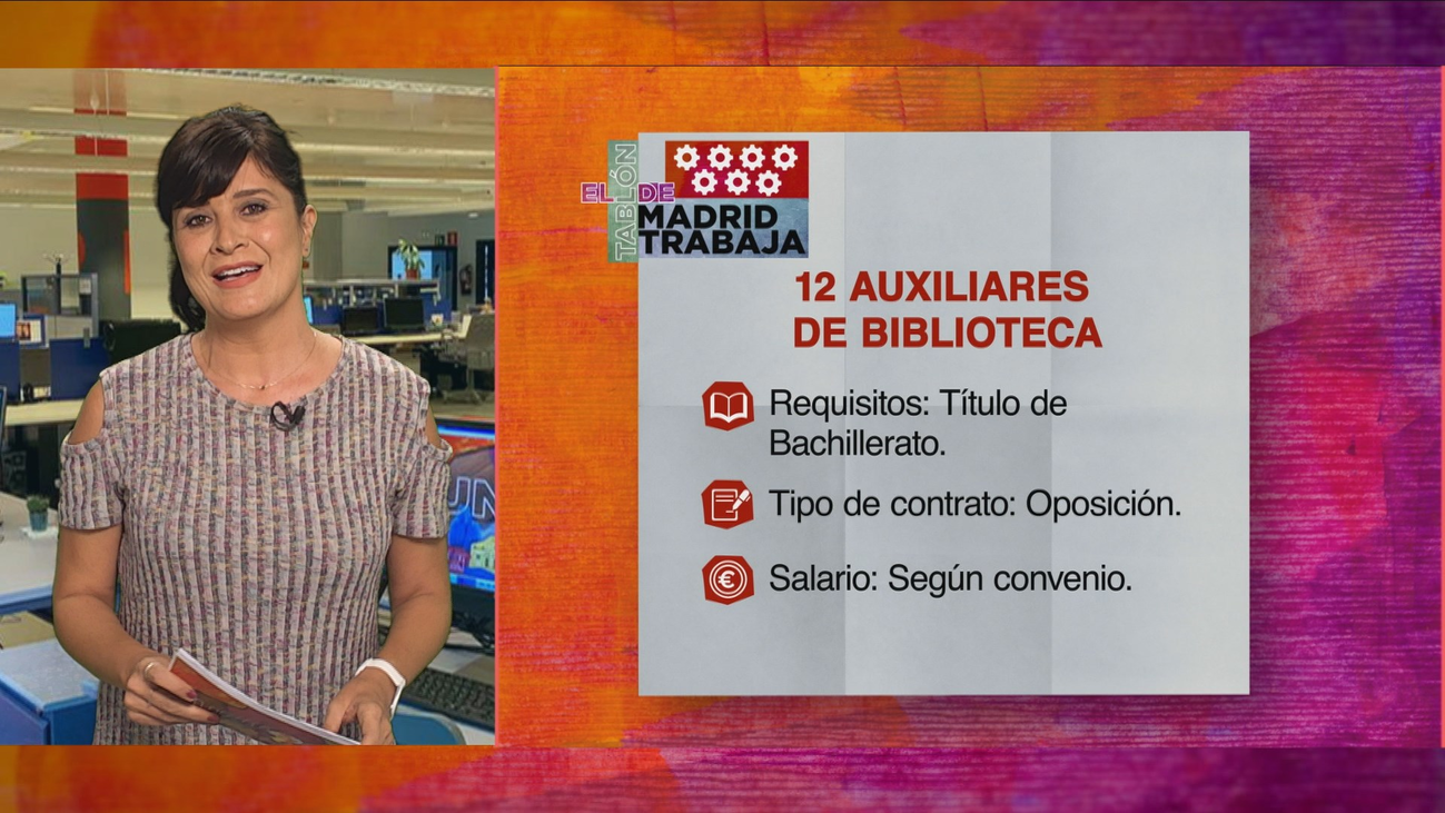 Se necesitan auxiliares de biblioteca