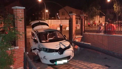 Detenido por causar un accidente y huir a la carrera en Valdemoro