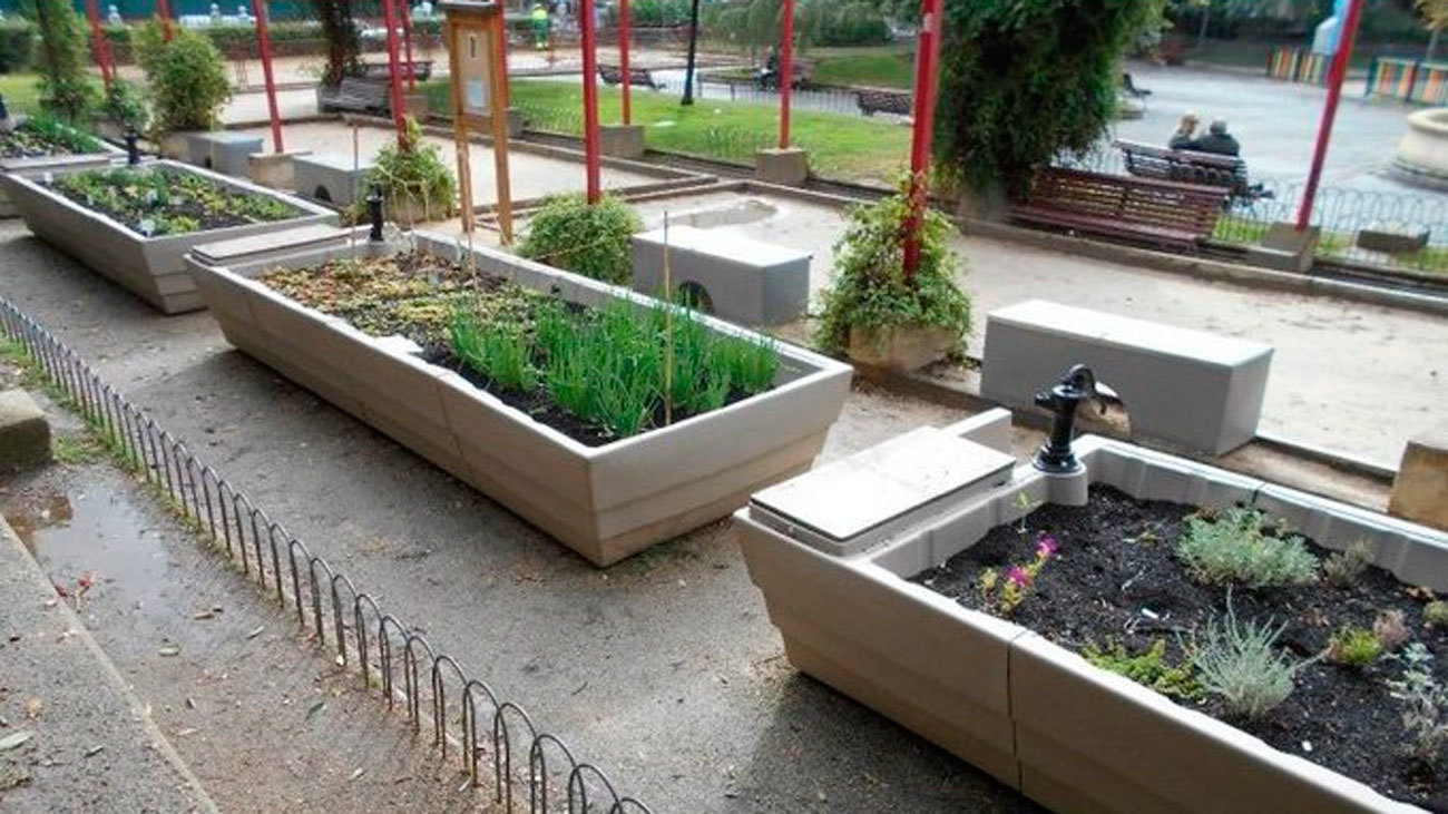 Jardines Enrique Herreros de Chamberí