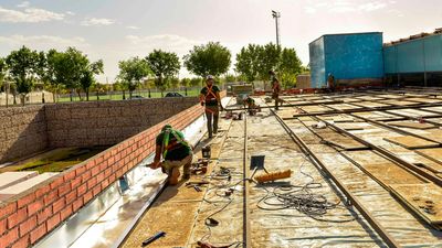 Las obras de la piscina cubierta de Villanueva de la Cañada obligarán a cerrarla durante el verano