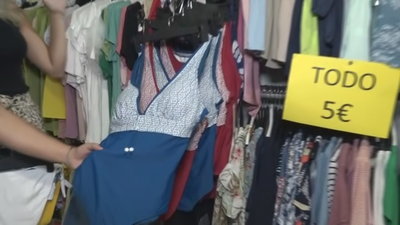 Ropa y complementos a precio de chollo, en Entrevías