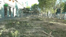 Los vecinos denuncian la "indiscriminada" tala de árboles de la Plaza Niño Jesús de Madrid
