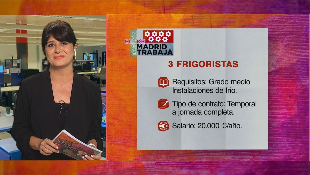 Se necesitan tres técnicos frigoristas en Getafe